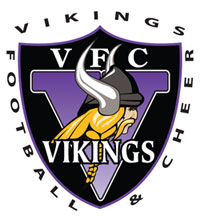 Vikings Football and Cheer